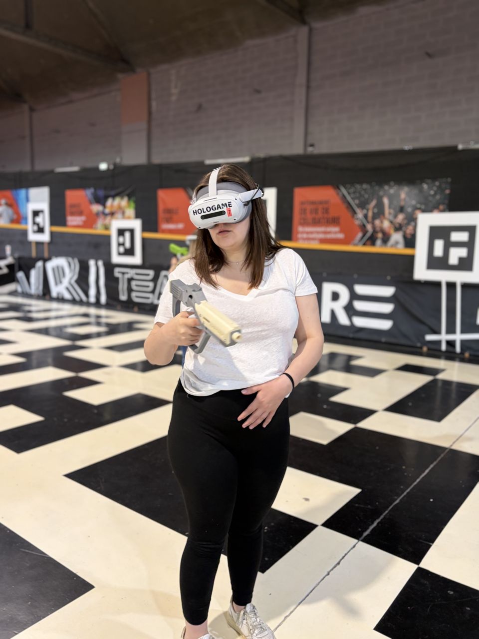Session de réalité virtuelle à plusieurs chez Team Square